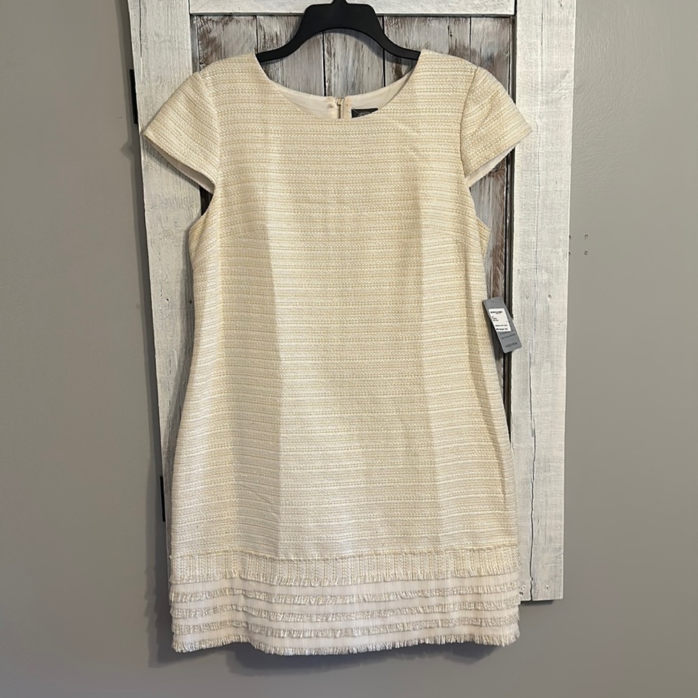 Vince Camuto tweed sheath dress Size 14